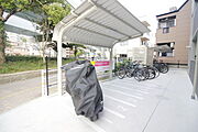 ★敷地内バイク置場★