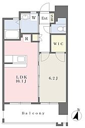 Felt1113 1LDKの間取図画像