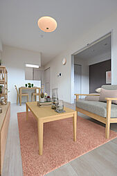 JR豊肥本線 竜田口駅 徒歩12分の賃貸マンション 3階1LDKのリビング/ダイニング