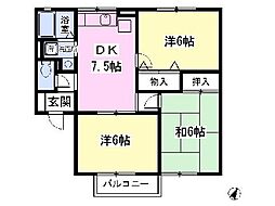 間取図画像 3DK