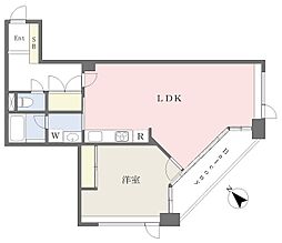 サウンド小岩 1LDKの間取図画像