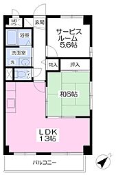 間取図画像 1SLDK
