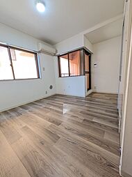 千曲ハイム 203 2階ワンルームのリビング/ダイニング