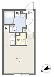 Branche荻窪2 ワンルームの間取図画像