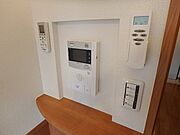 ★来訪者確認で安心のＴＶモニターホン★