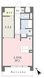 LATERRE 1LDKの間取図画像