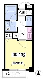 Cielo 1Kの間取図画像