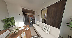 京王井の頭線 三鷹台駅 徒歩5分の賃貸マンション 2階1LDKのリビング/ダイニング