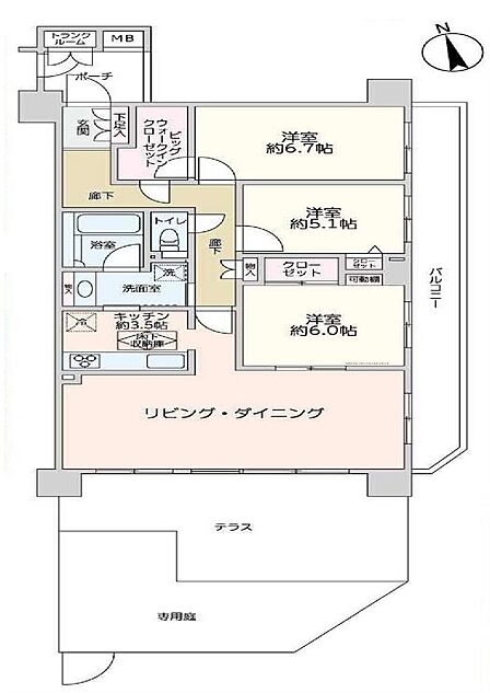 角部屋住戸の3LDKタイプ!犬・猫のペット飼育もご相談可能です!現地でのお待ち合わせも可能です♪ご見学希望のお客様はお気軽にお声がけください★