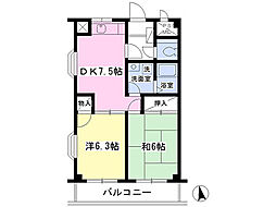 間取図画像 2DK