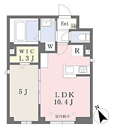 江東区古石場1丁目マンション 1LDKの間取図画像