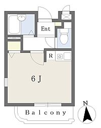間取図画像 ワンルーム