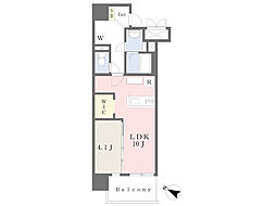 ＭＯＤＵＬＥ仙台立町 8階1LDKの間取り