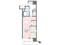 MODULE仙台立町 1LDKの間取図画像