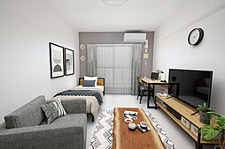 ヴァンヴェール枚方 406 4階1Kのリビング/ダイニング