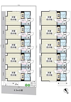 全10戸が洋室...