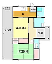 相生町堀江一戸建 B ｜ 群馬県桐生市相生町2丁目1033-2（賃貸一戸建2K・--・47.17㎡） その1