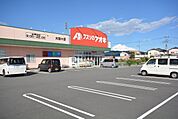 クスリのアオキ大間々店(429m)