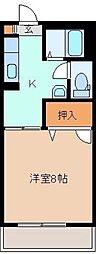 セフィラマーチ　Ｃ 1階1Kの間取り