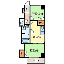 メゾン崎山  ｜ 大阪府大阪市北区神山町14-3（賃貸マンション2DK・6階・40.14㎡） その2