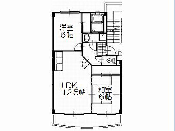 アプローズ Ａ棟 Ａ－２０２号｜愛知県豊橋市新栄町字東小向(賃貸マンション2LDK・2階・54.27㎡)の写真 その2