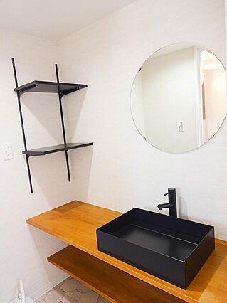 洗面台はサンワ...