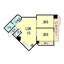 兵庫県神戸市中央区山本通２丁目（賃貸マンション2LDK・5階・50.00㎡） その2