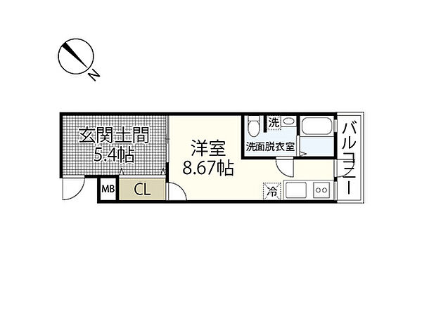 Ｒｉｃｈｅ廿日市（リッシュ） ｜広島県廿日市市新宮1丁目(賃貸アパート1R・3階・30.01㎡)の写真 その2