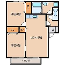 ファミールコート 103 ｜ 福岡県久留米市津福今町（賃貸アパート2LDK・1階・55.00㎡） その2