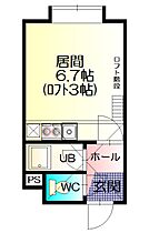 アップルハウス北16条 202 ｜ 北海道札幌市東区北十六条東３丁目1-23（賃貸アパート1R・2階・15.93㎡） その2