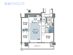 物件画像 ＨＡＲＵＭＩ　ＦＬＡＧ　ＰＡＲＫ　ＶＩＬＬＡＧＥ　Ｂ棟