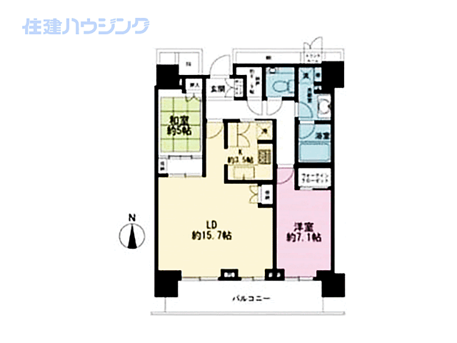 間取り ザ・パークハウス晴海タワーズクロノレジデンス 11階/-