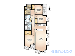 物件画像 ベルビュー駒沢