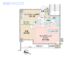 間取図画像 1SLDK