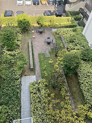 物件前の廊下か...