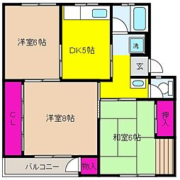 渦ヶ森コーポ 6号館 5階