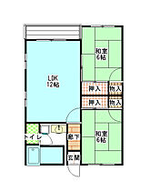 レジデンス小野 205 ｜ 茨城県日立市諏訪町１丁目20-10（賃貸アパート2LDK・2階・49.95㎡） その2