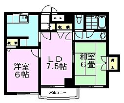 アーバンフラット台町 ２０３ ｜ 東京都八王子市台町１丁目（賃貸マンション2LDK・2階・49.81㎡） その2