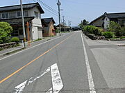 前面道路