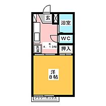 コート清住Ｂ  ｜ 栃木県宇都宮市清住１丁目7-5（賃貸アパート1K・1階・24.71㎡） その1