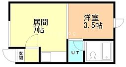 間取図画像 1DK