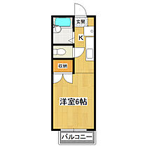 キヨライズ 202 ｜ 茨城県つくば市花畑3丁目（賃貸アパート1K・2階・19.87㎡） その2