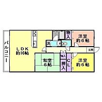 ブランチ913 407 ｜ 大阪府東大阪市東鴻池町４丁目（賃貸マンション3LDK・4階・73.20㎡） その2