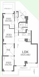 間取図画像 3LDK