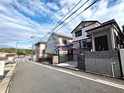現地と前面道路