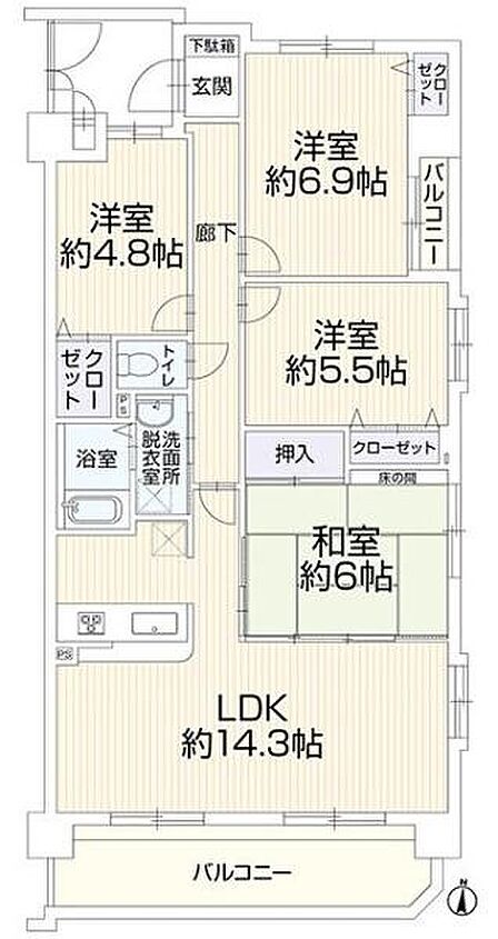 間取図