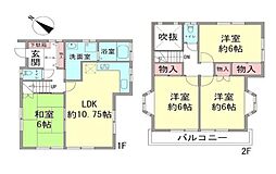 京急本線 上大岡駅 徒歩7分 4LDKの間取り