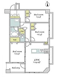 物件画像 ヒルズ武蔵中原ウエストウィング