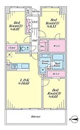 物件画像 クレストフォルム日吉レインボーズヒルパークサイド棟