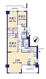 物件画像 リジェンヌ京町3号棟